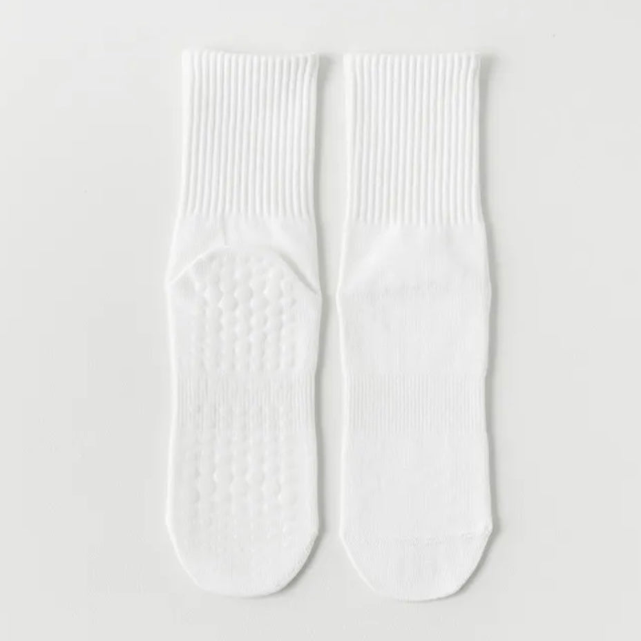 Pointelle Girl Grip Socks